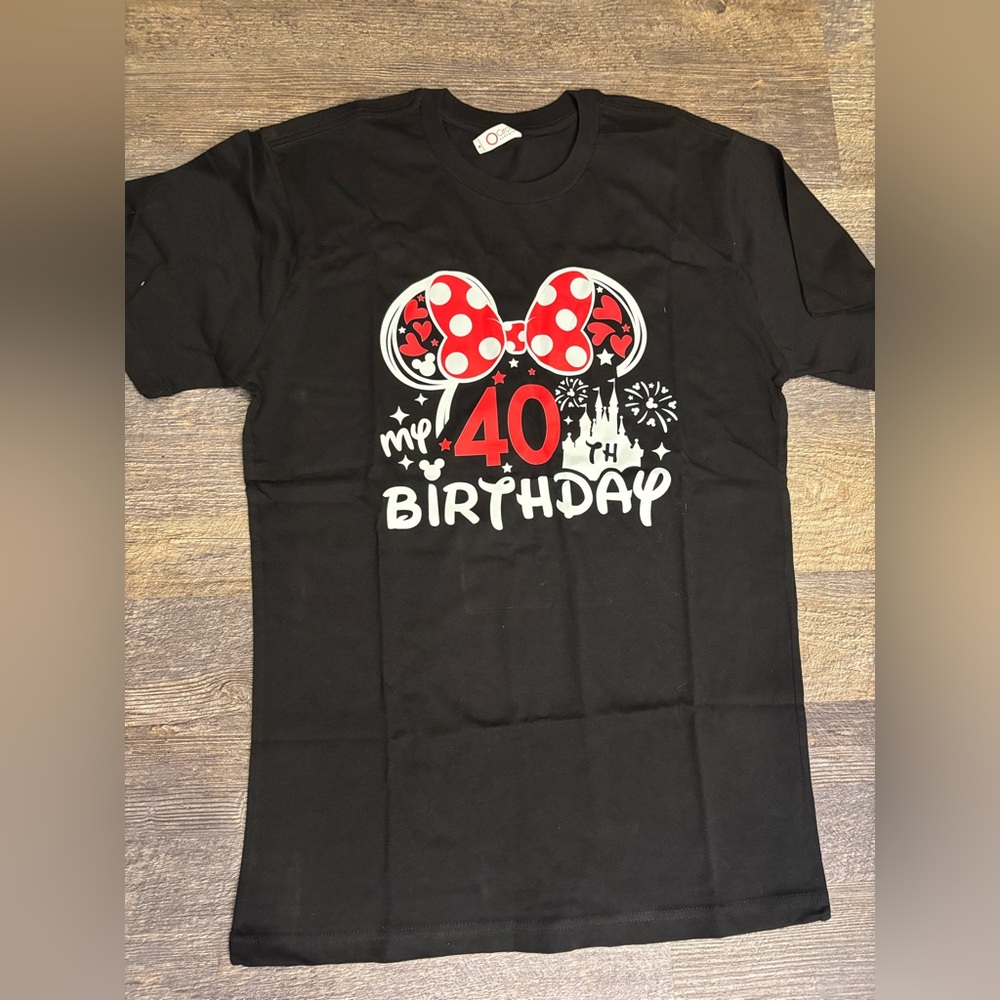 Disney 40th birthday unisex T shirt